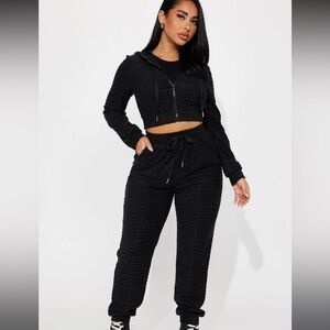 Stay Focused French Terry Jogger Set